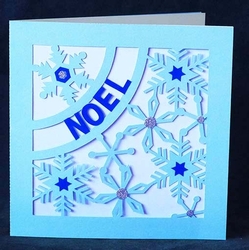 Snowflake Noel Card