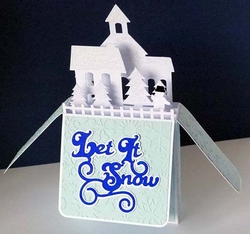 Christmas Scene Box Card