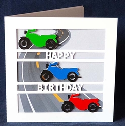 Motorcycle Birthday Card