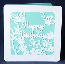 Birthday Butterflies Card