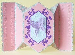 Fancy Fold Card with Butterfly