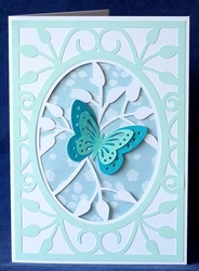 Double Butterfly Aperture Card