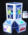 Baby Boy Popup Cube Card