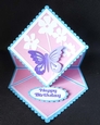 Butterfly Diamond Easel Card