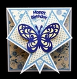 Butterfly Diamond Point Card
