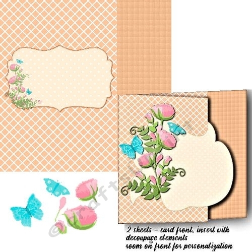 Pink Flowers over the edge