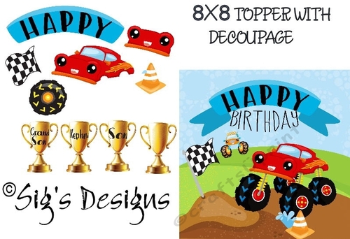 Monster Truck Birthday