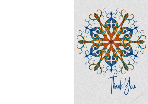 Lacy Medallion Thank You