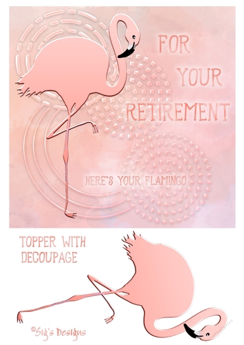 Retirement Flamingo