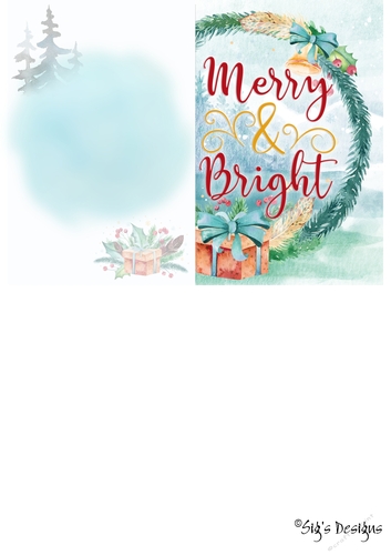 Wreath Merry and Bright