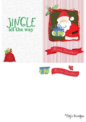 Framed Santa