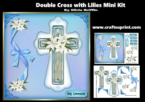 Double Cross with Lilies Mini Kit 