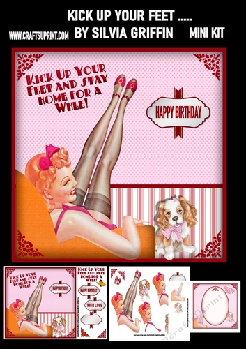 Kick up your Feet ...... Birthday Mini Kit