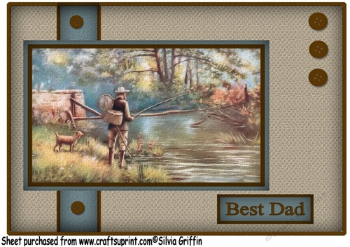 Fishing with my Dog - A4