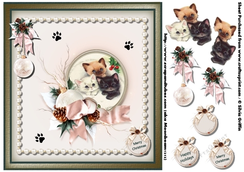 Cute Kitty Christmas
