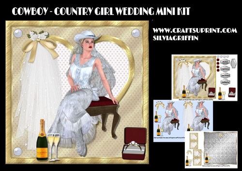 COUNTRY GIRL WEDDING MINI KIT