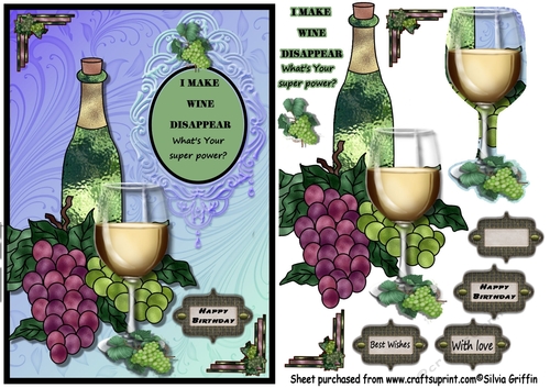 I MAKE WINE DISAPPEAR..........What is your super power?
