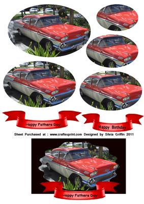 Antique Chevrolet Pyramid and Topper