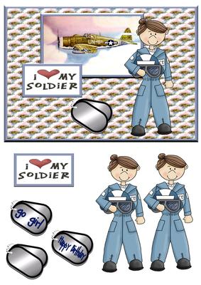 Air Force Girl Soldier Qs