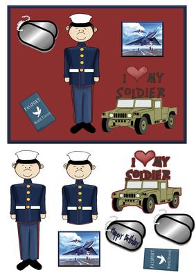 Marine Male Soldier Qs