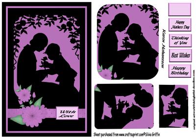Mother and Child Lavender Qs