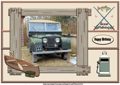 Land Rover and Fishing Gear A4