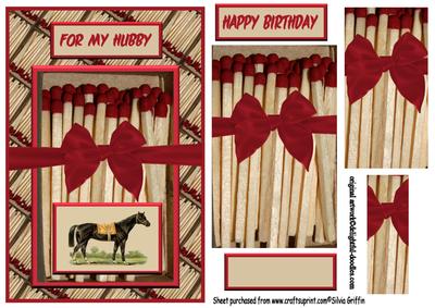 Matchsticks and Horse for My Hubby Qs