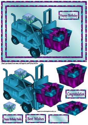 Forklift with Gifts Sbs