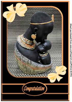 Ethnic Lady Kissing a Baby Sbs