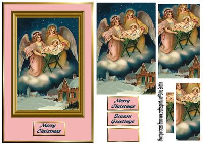 Angels Watching Over Baby Jesus Qs