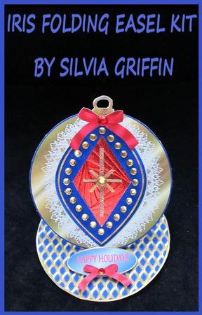 Blue and Red Ornament If Easel Kit