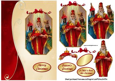 Magi Bringing Gifts Red Qs