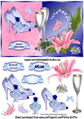 Stylish Shoes and Flowers Qs