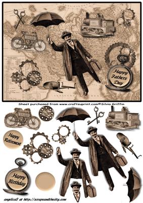 Steampunk - Gentlemen Flying Into Retirement