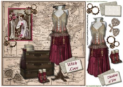 Steampunk Ladies Fashion Qs