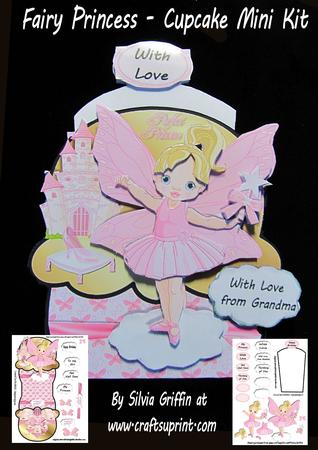 Fairy Princess Cup Cake Mini Kit