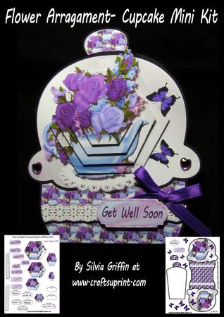 Floral Arragement Cupcake Mini Kit