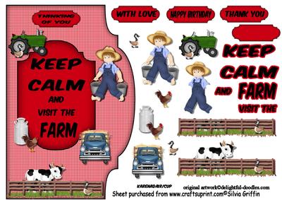 Keep Calm and Visite the Farm