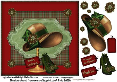 Tartan Themed Ladies Hat Qs