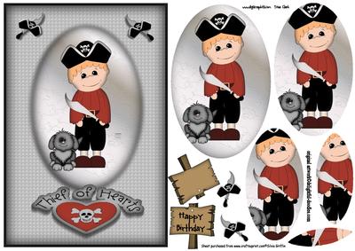 Pirate Thief of Hearts Pyramid