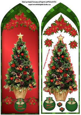 Fancy Arch Christmas Tree Dl