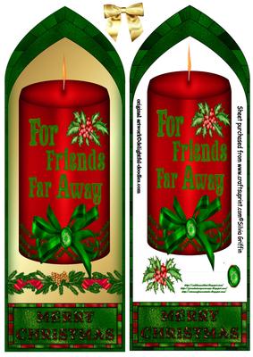 Fancy Arch Christmas for Friends Far Away Dl