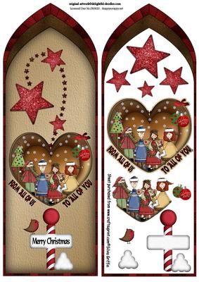 Fancy Arch Family Christmas Dl