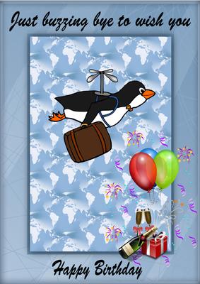 Just Buzzing Bye to Wish You  - 