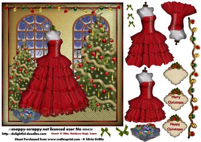Stunning Red Dress for Christmas Sbs