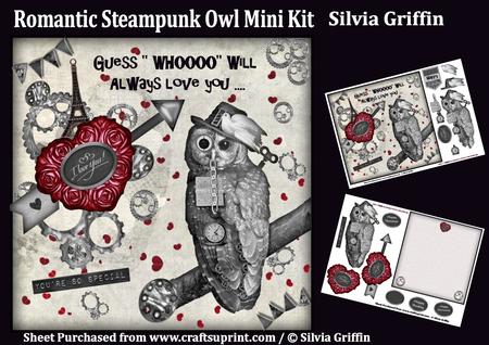 Romantic Steampunk Owl Mk