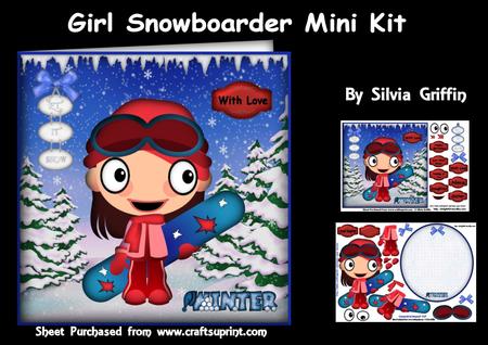 Girl Snowboarder Mk
