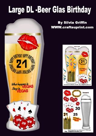 Large Dl Beer Stem Birthday Mk