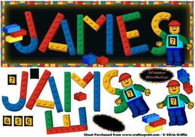 Building Block Large Dl Name : James