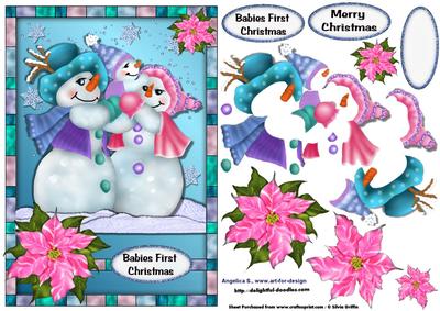 Snowmen Family Christmas